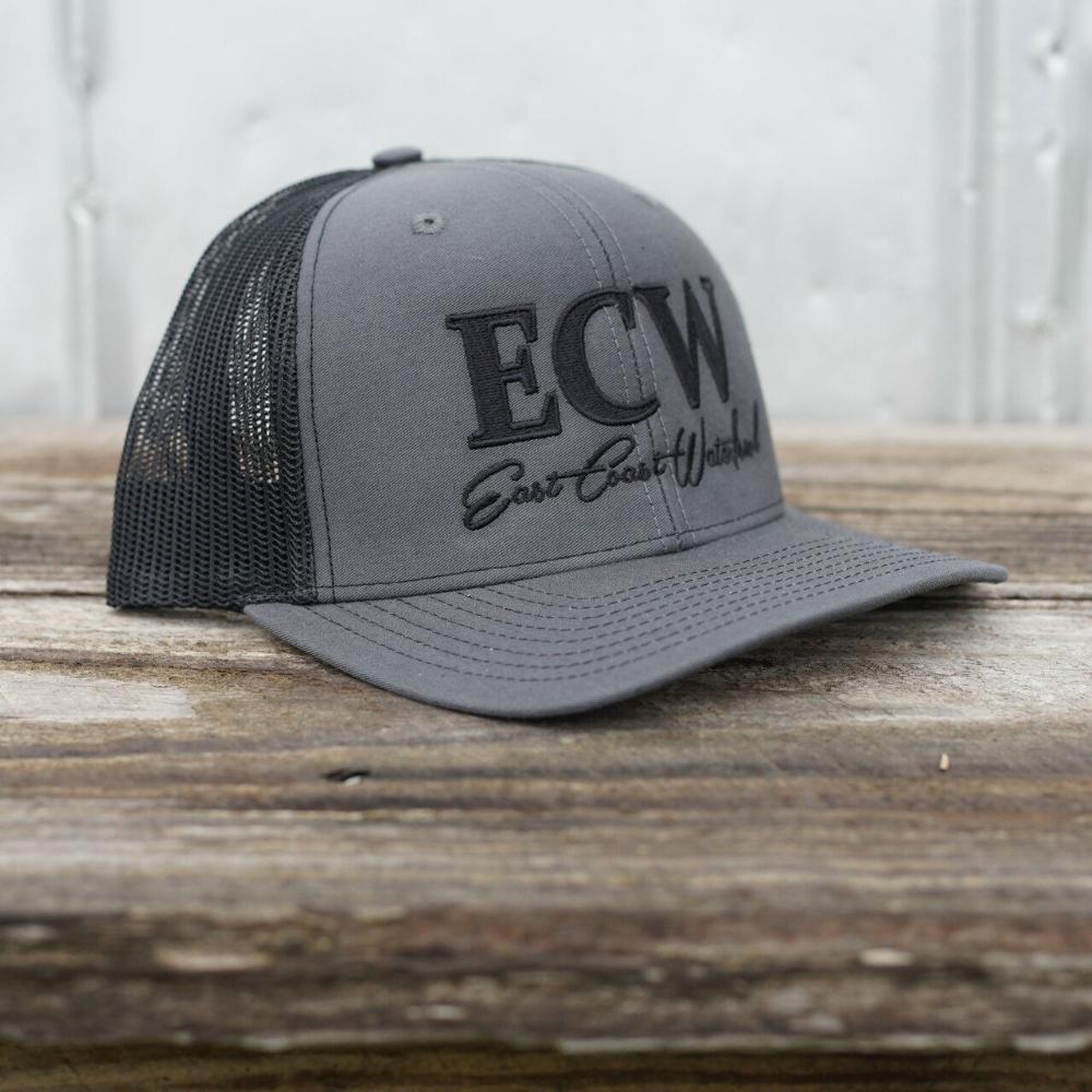 Mesh East Coast Waterfowl Logo Snapback Hat (Item #ECW-ECWLOGO)