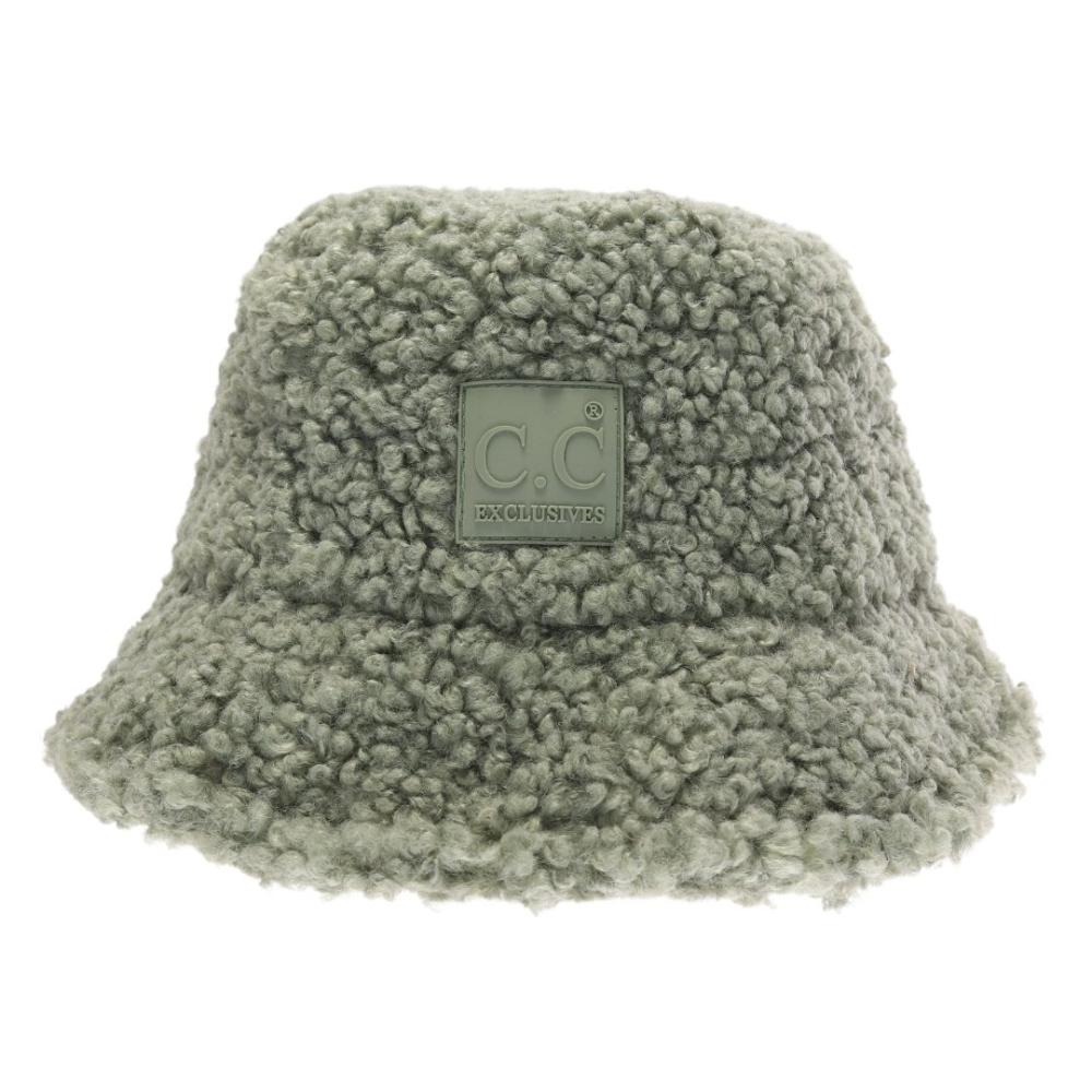 Sherpa Bucket Hat With Rubber Patch