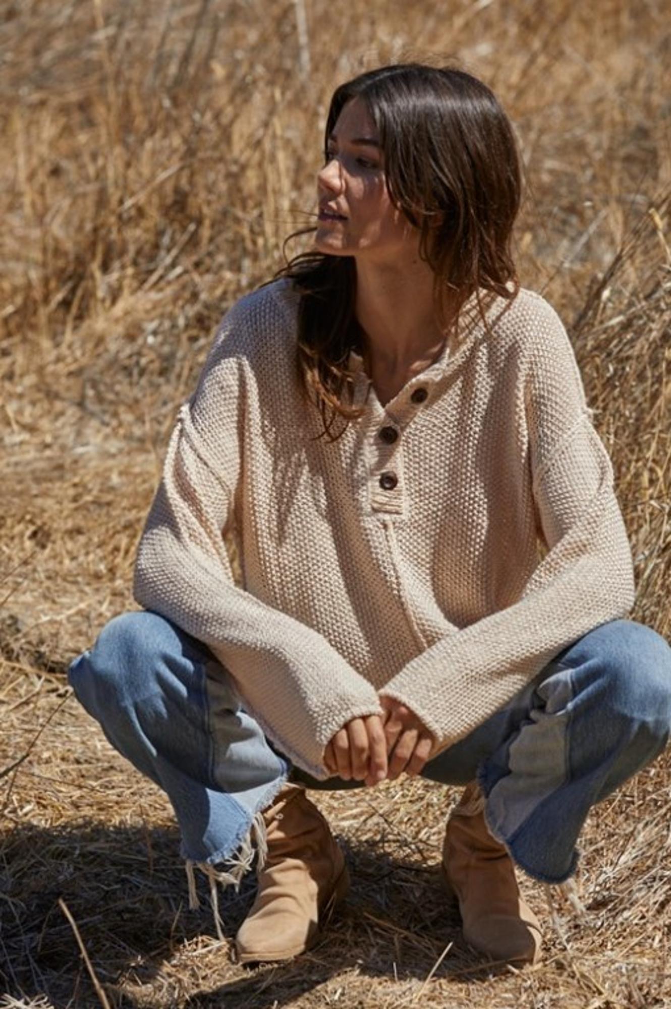 After Hours Long Sleeve Knit Top