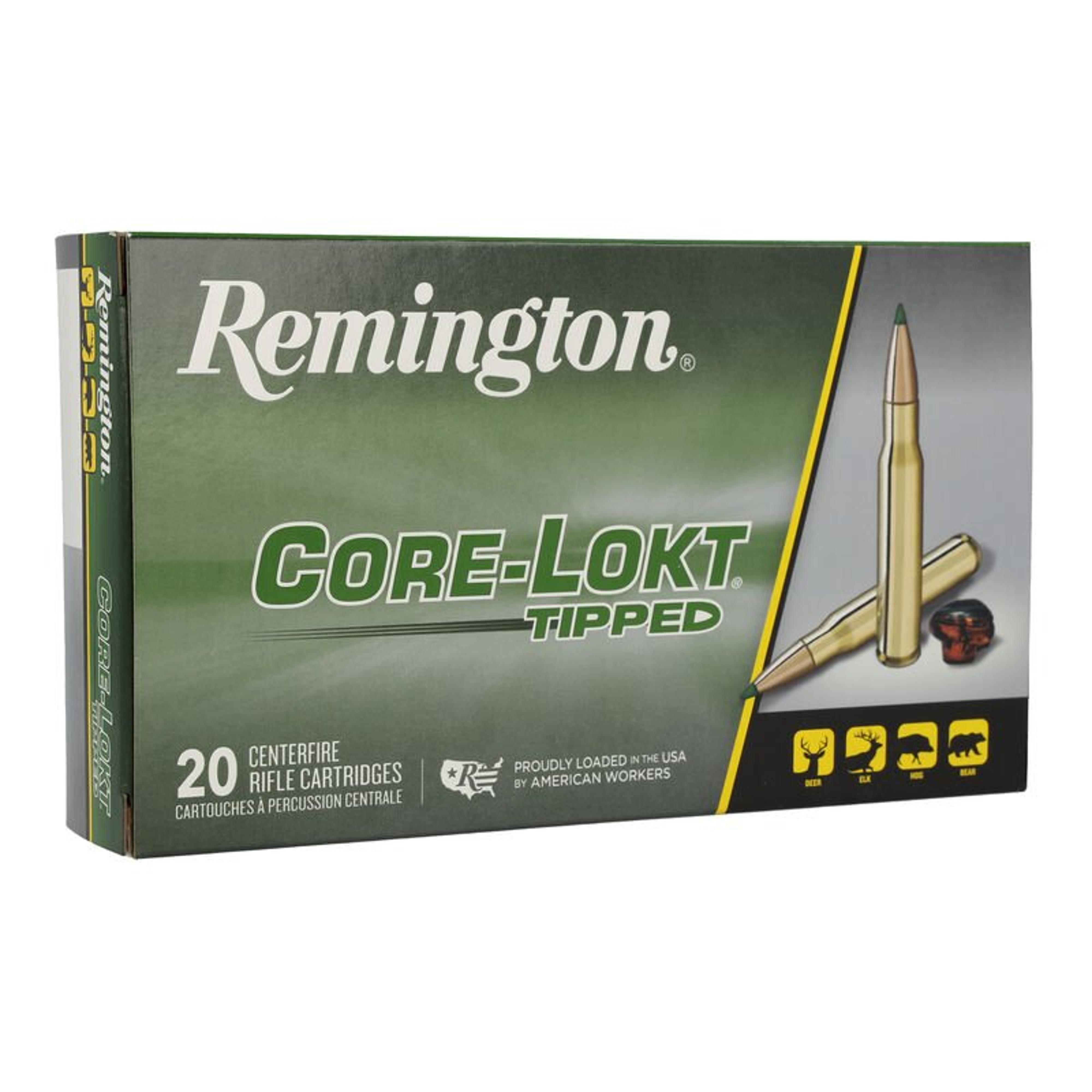  Remington Core- Lokt Tipped 165gr .308win