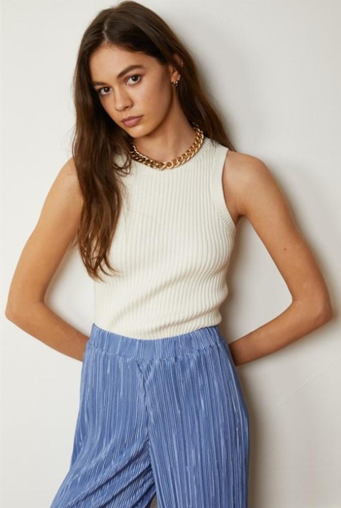 Top Of The Morning Ribbed Crop Top (Item #BYT-L4641)