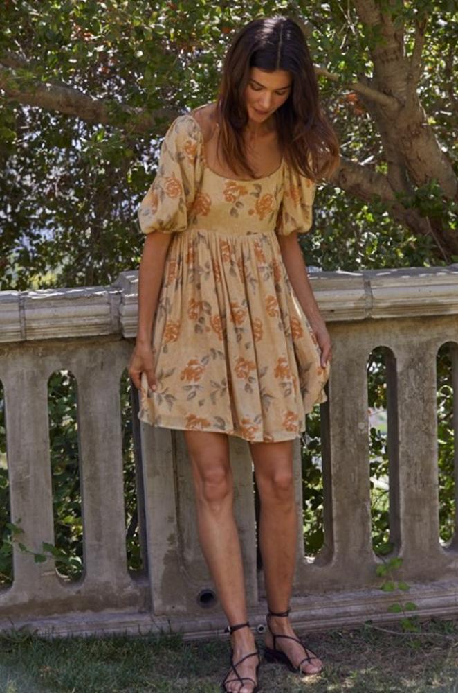 Through The Meadow Floral Dress