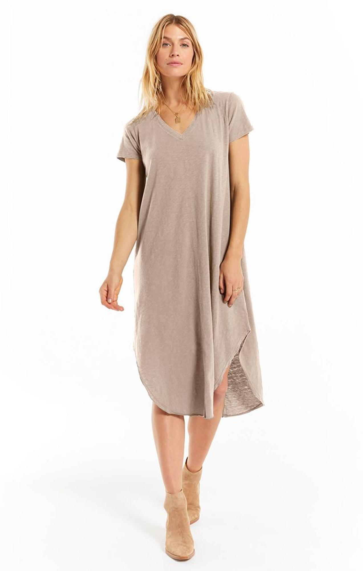 Short Sleeve Reverie Midi Dress