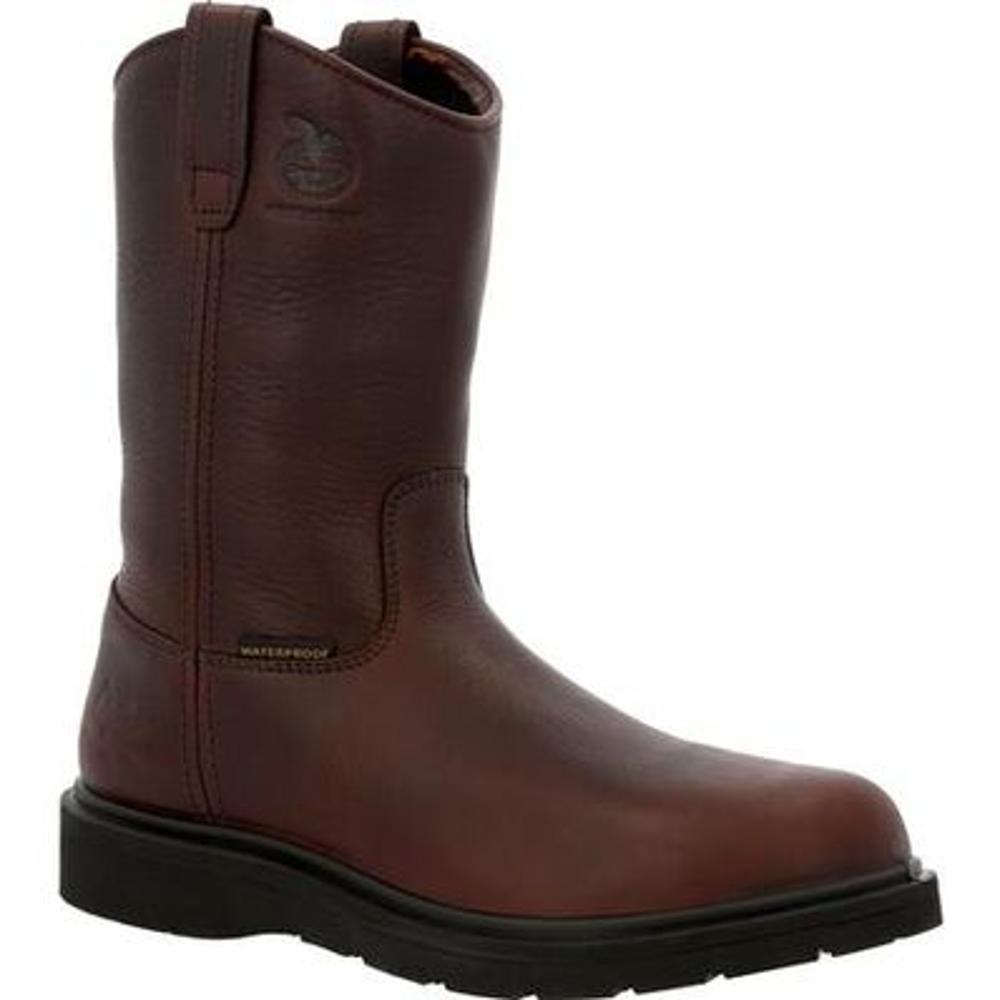 Suspension Wedge Waterproof Pull On Boots