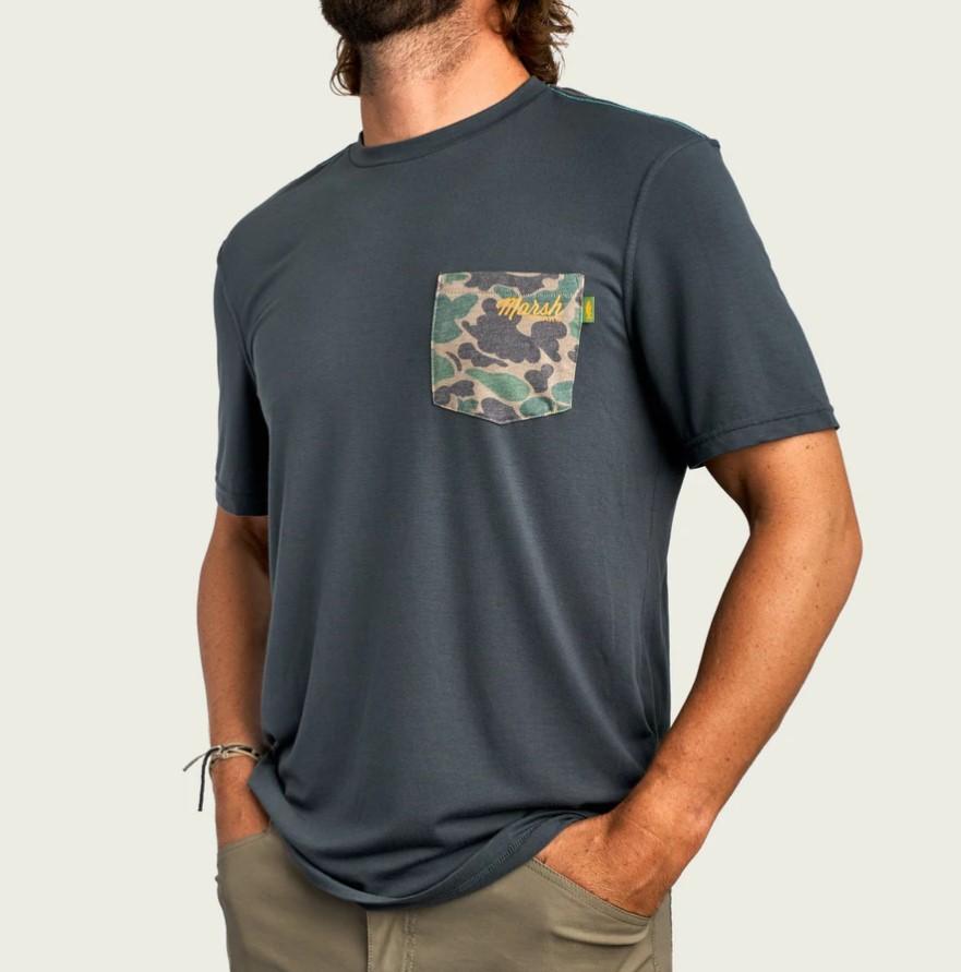  Mallard Camo Pocket Pamlico Ss Shirt