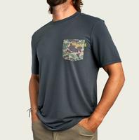 Mallard Camo Pocket Pamlico Short Sleeve Shirt (Item #MWK1005)