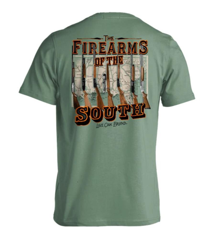 Firearms Of The South Short Sleeve Tshirt (Item #LOB-SLO1917)