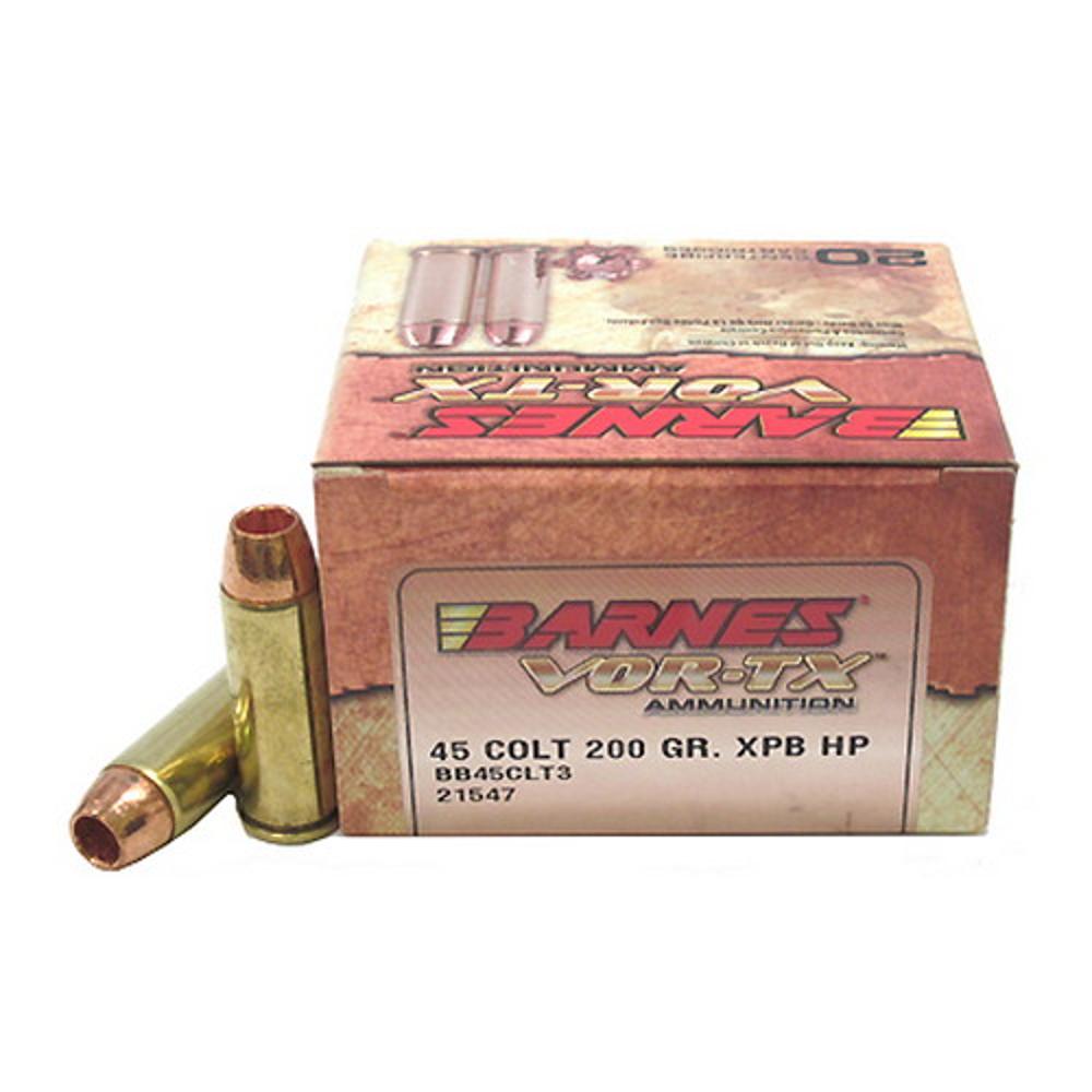 Barnes Bullets 21547 45 Colt 200gr XPB VOR-TX /20 (Item #21547)