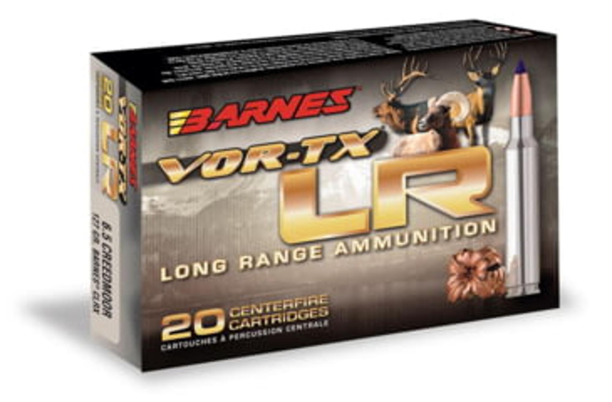 Barnes Vor- Tx Long Range 6.5 Prc 127 Grain Lrx 20 Round Box