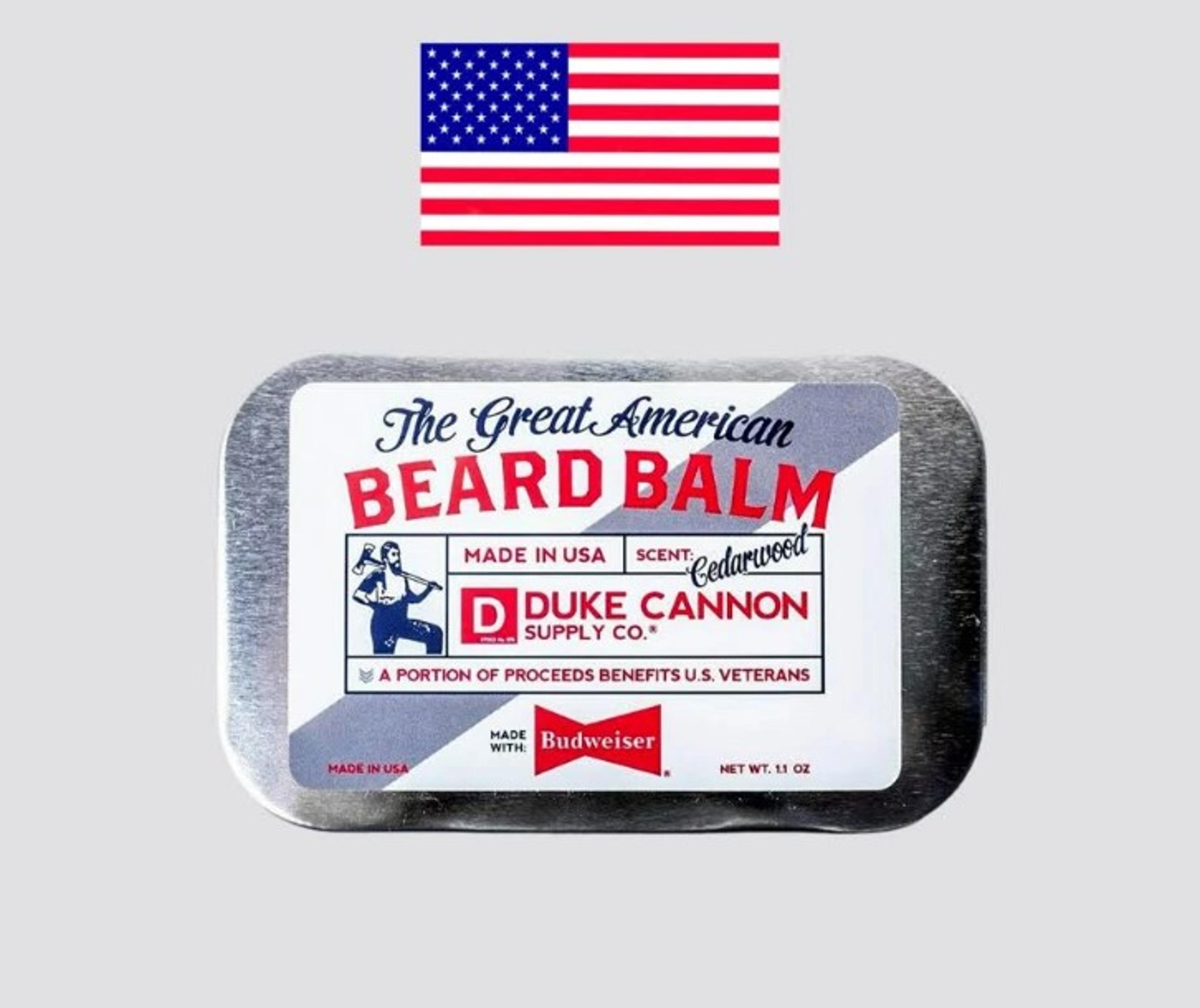  Great American Budweiser Beard Balm