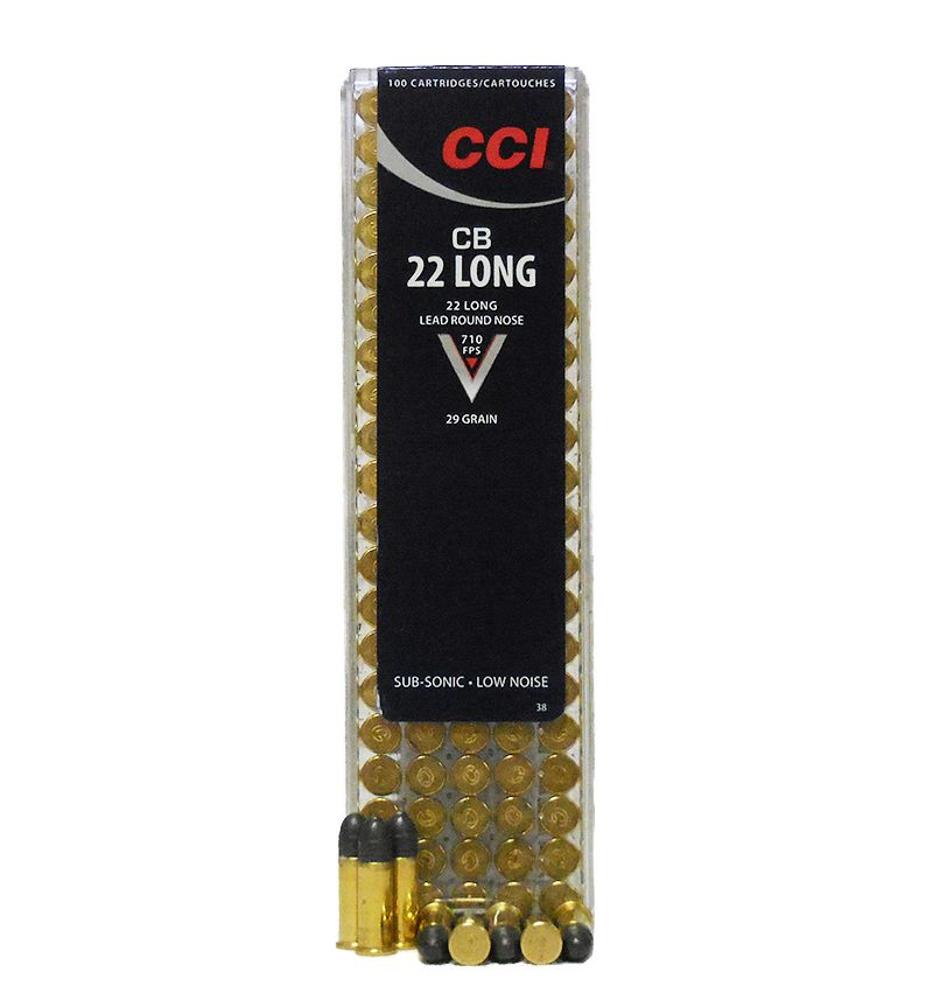 CCI CB 22 Long 29gr Subsonic Lead Nose