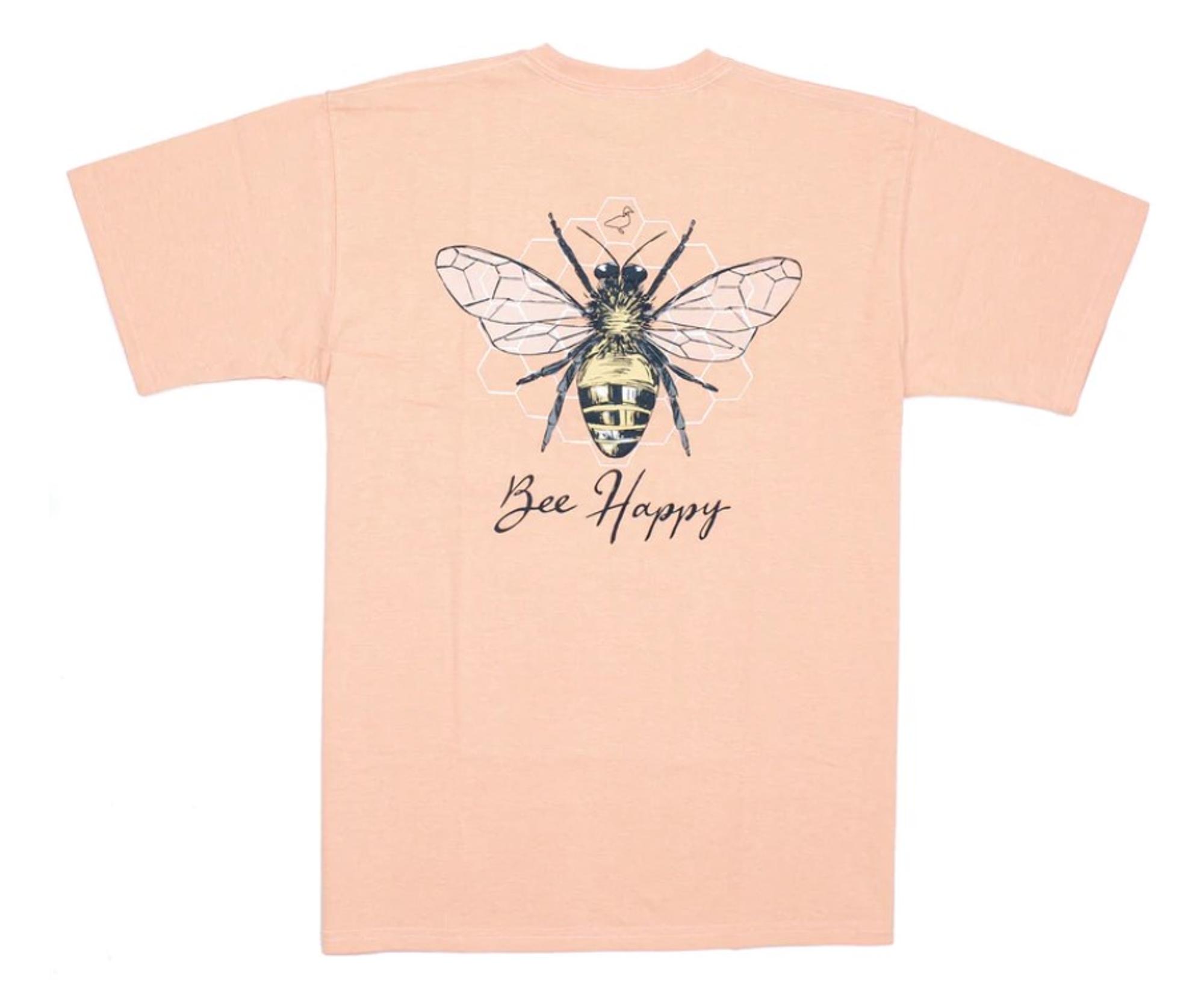 Bee Happy Short Sleeve Tshirt