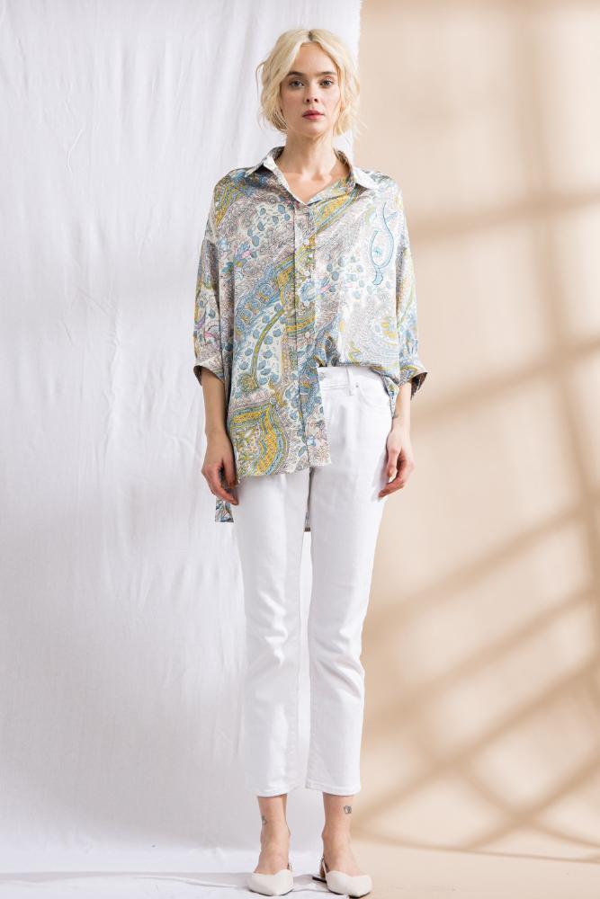 Adored By You Button Down Shirt (Item #T1271)