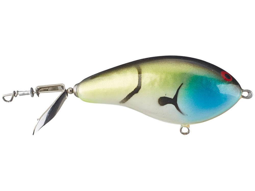 Lures Wesley`s Ploppin` P Topwater Plopper: LIME_GILL