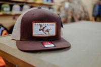 Flying Ducks 511 Trucker Hat: BROWN/KHAKI
