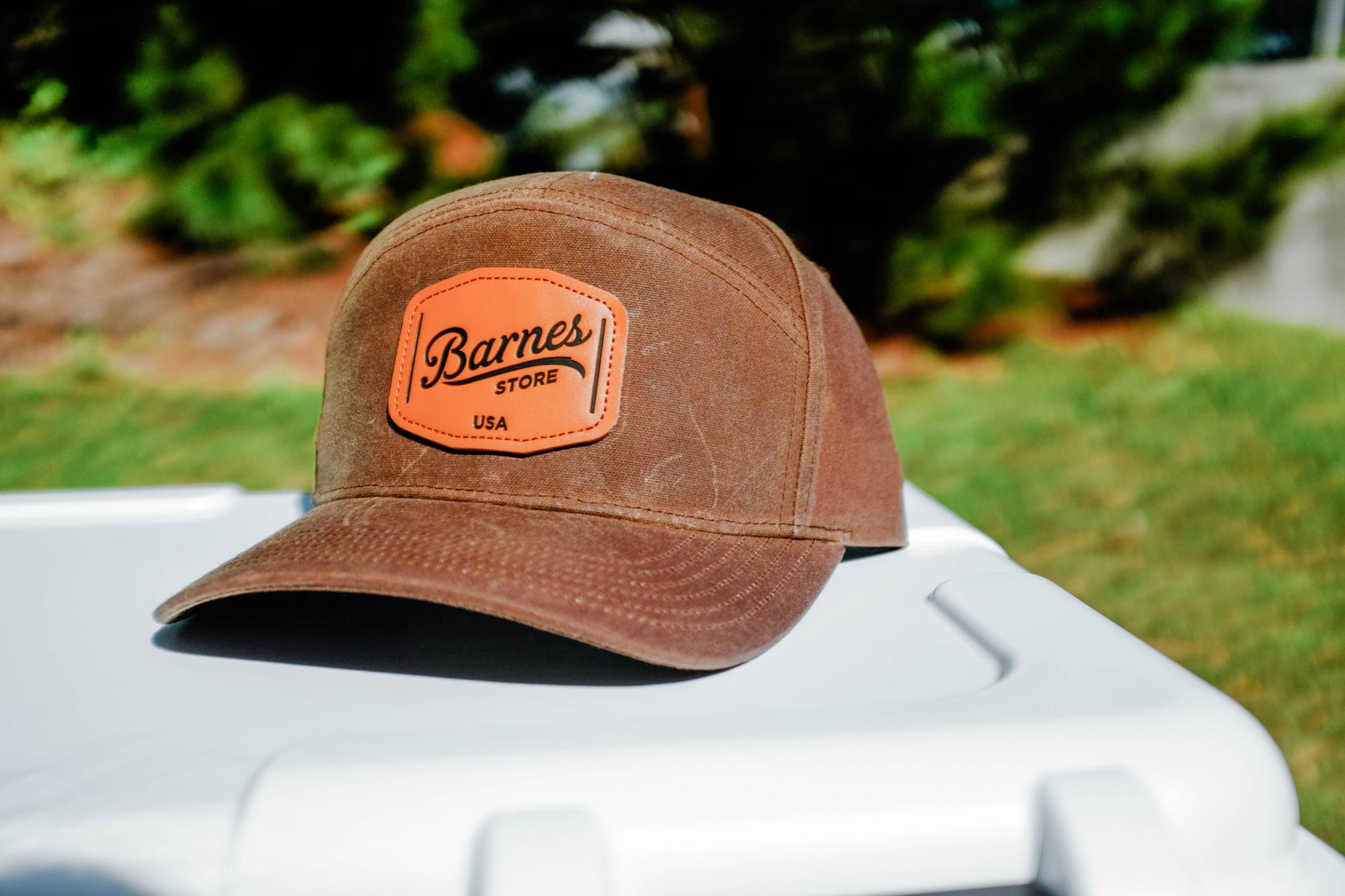 Leather Patch Pioneer Hat