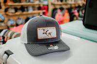 Flying Ducks Patch Hat: CHARCOAL/WHITE