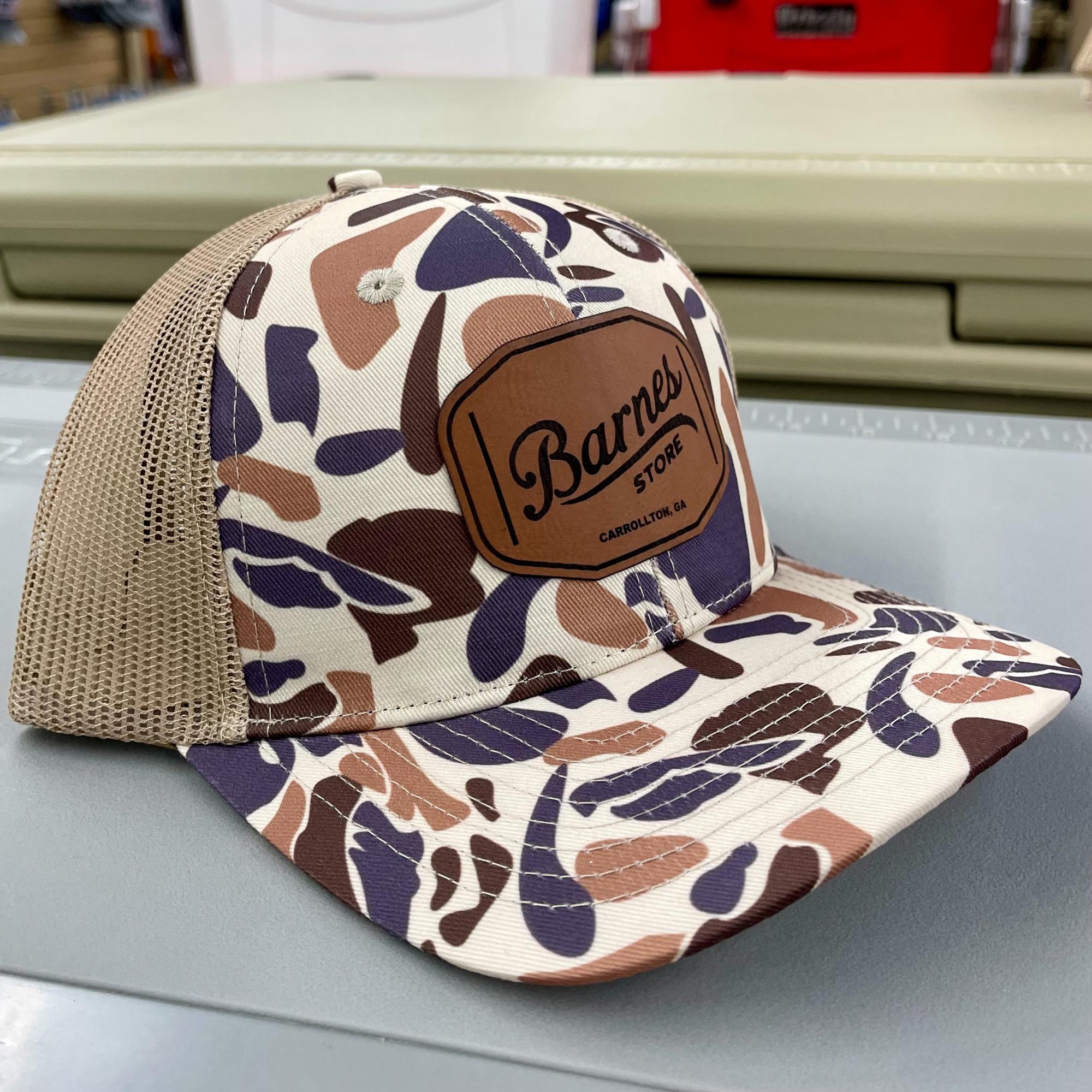 Duck Camo Leather Patch 112 Hat