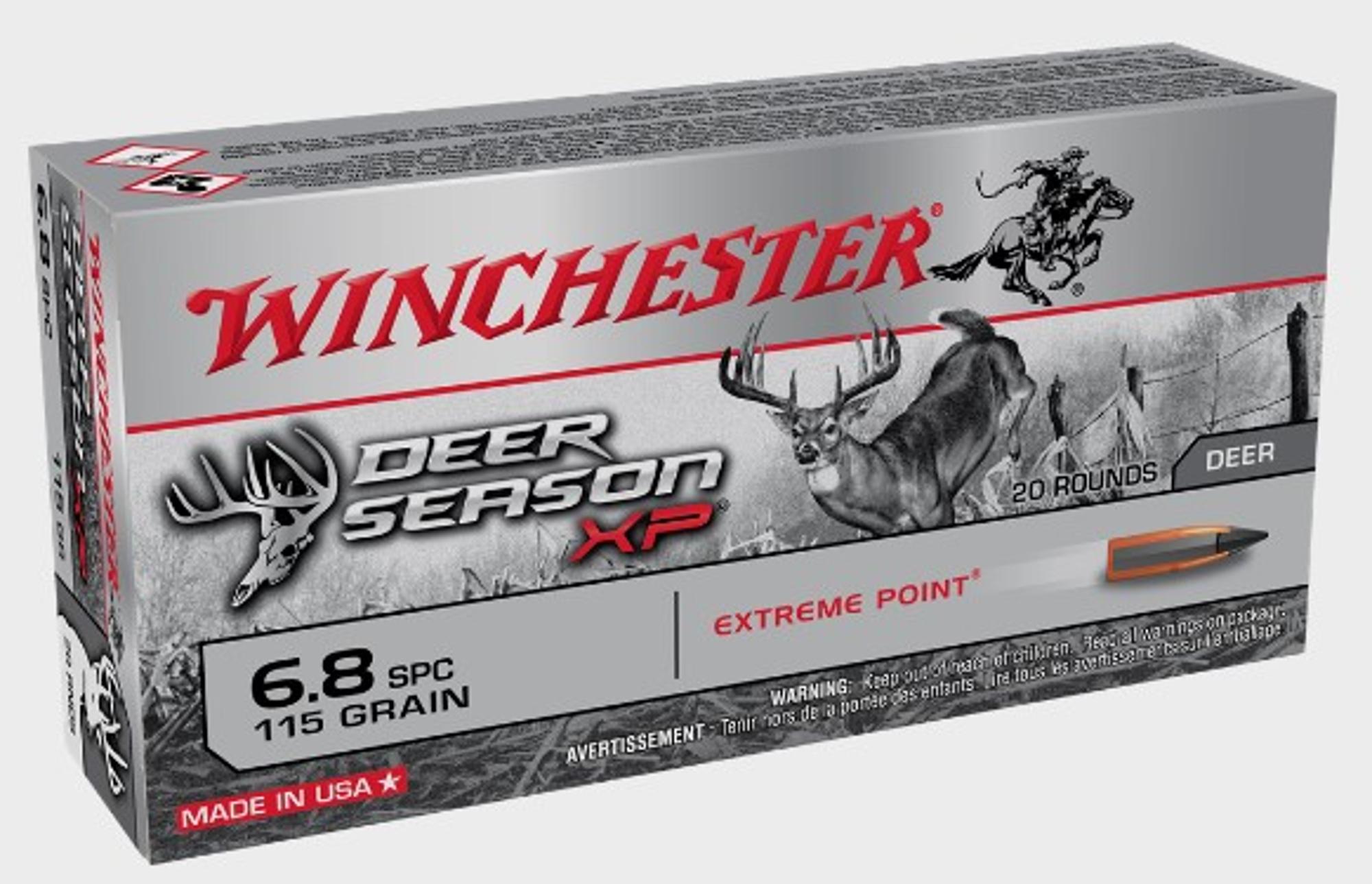 Winchester Deer Season Xp 6.8spc 115gr