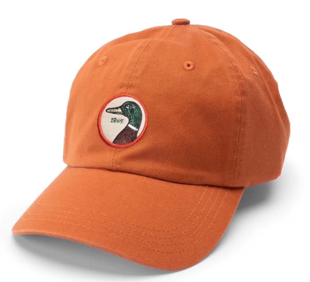 Circle Patch Hat: Rust