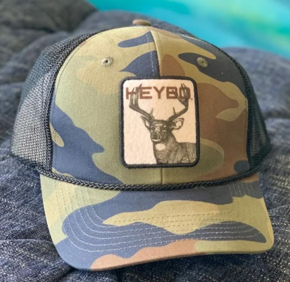 Old School Deer Trucker Hat (Item #HEY7437)