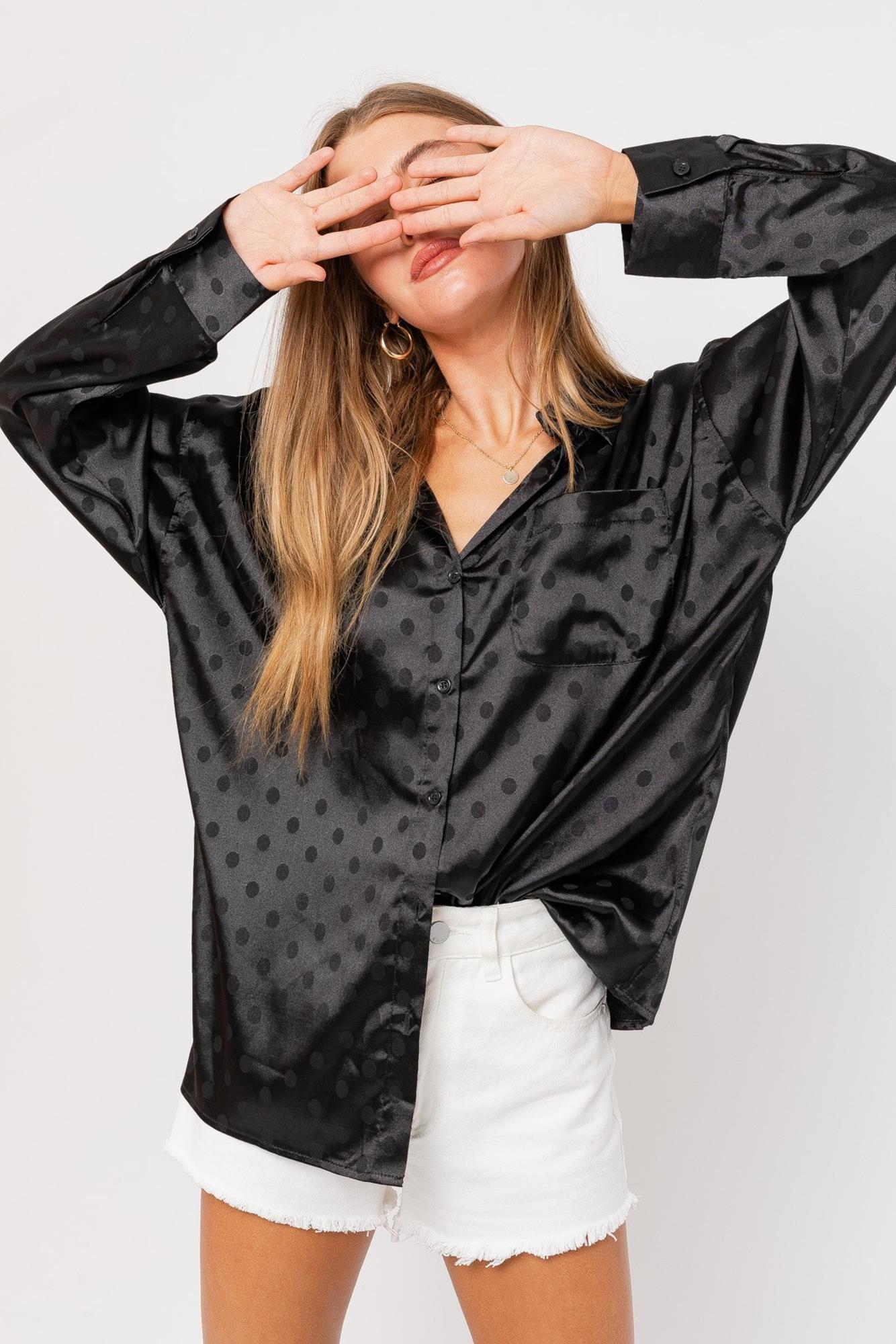 Blissful Days Button Down Top