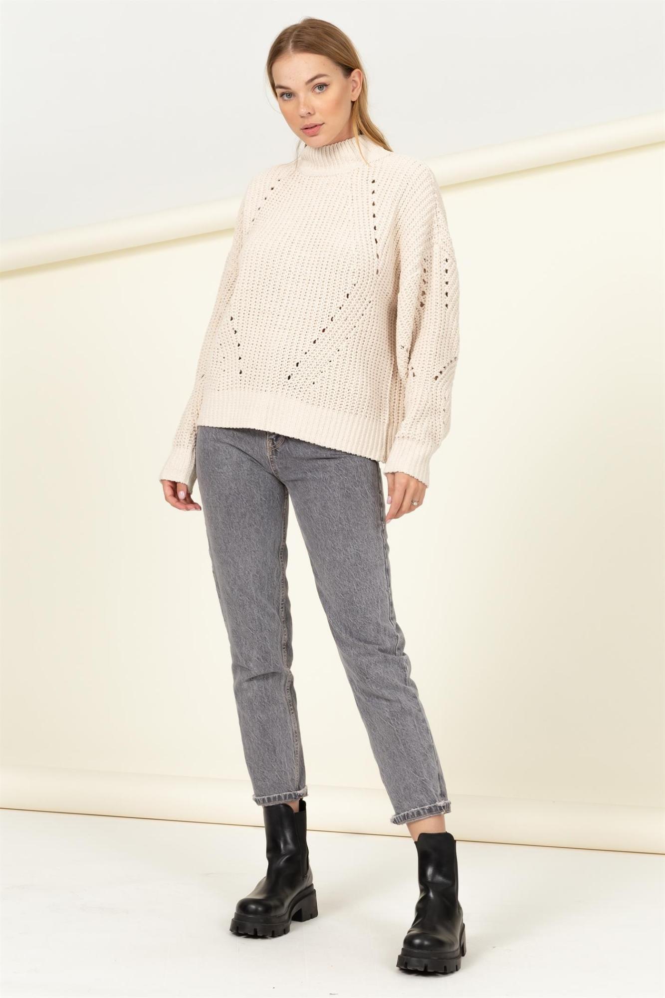 Letter To Me Chunky Knit Sweater