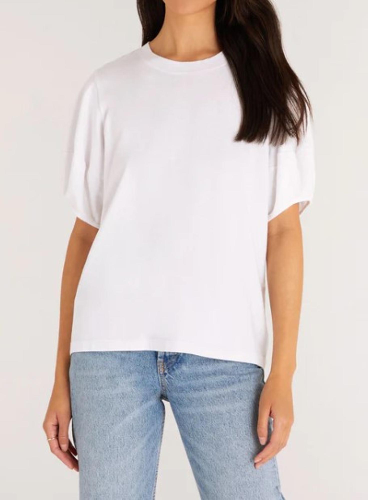 Charlize Cotton Puff Sleeve Top