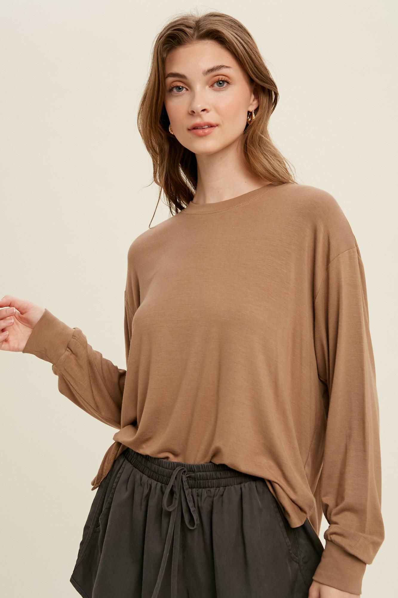 Just Casual Long Sleeve Top