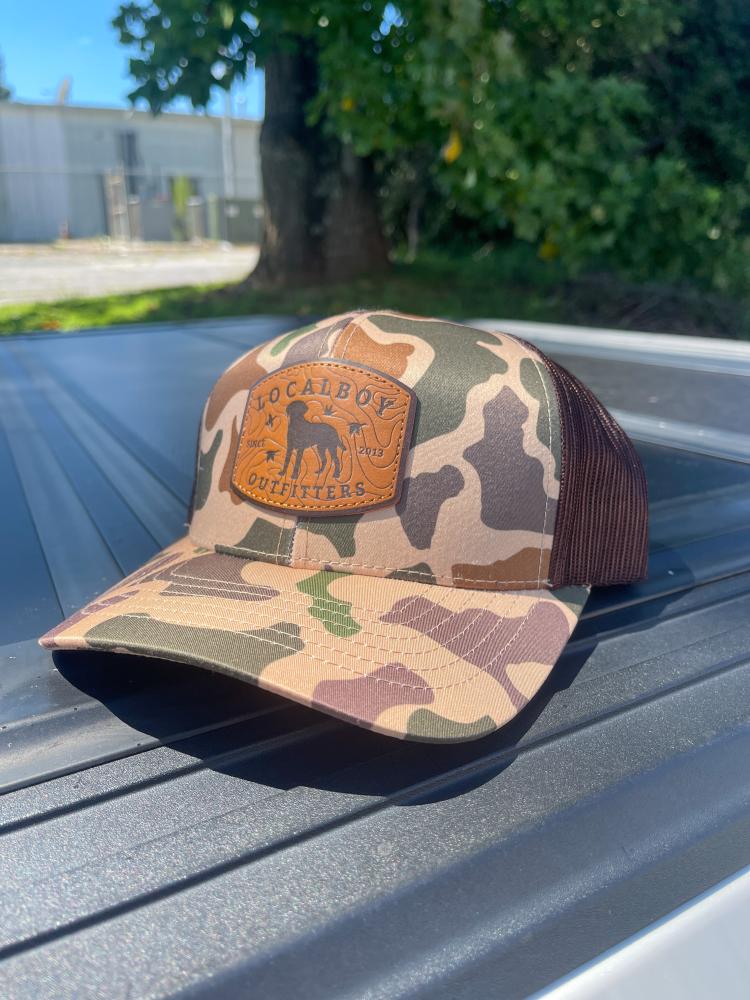 Topo Buckle Patch Trucker Hat (Item #LBO-BUCKLEPATCH)