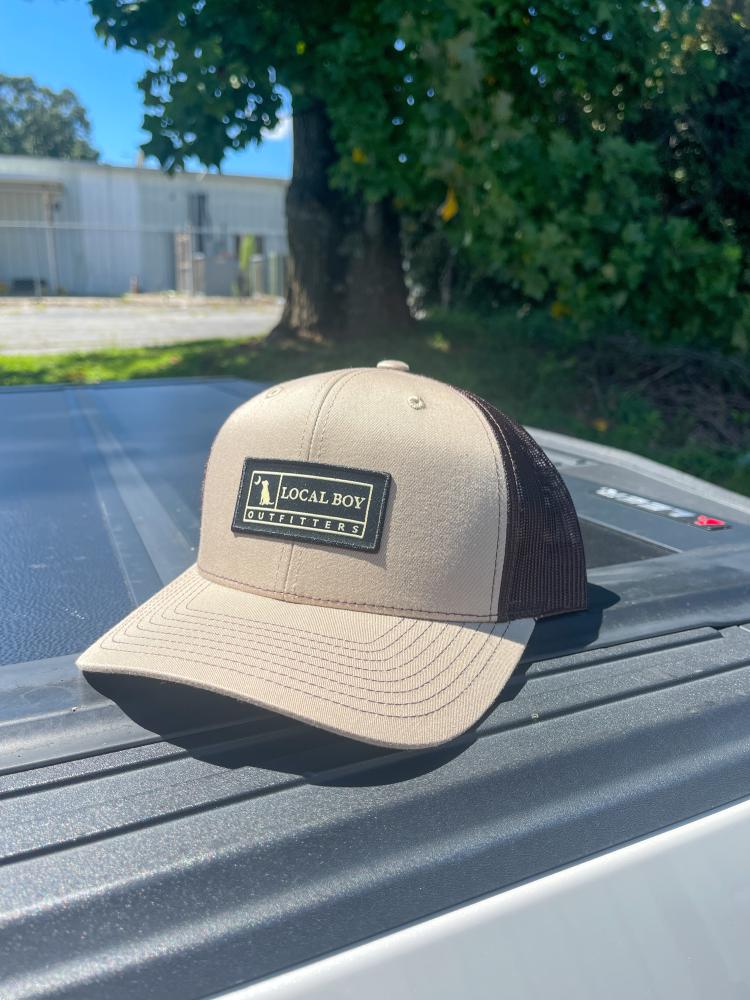 Woven Label Trucker Hat (Item #LBO-WOVENLABEL)