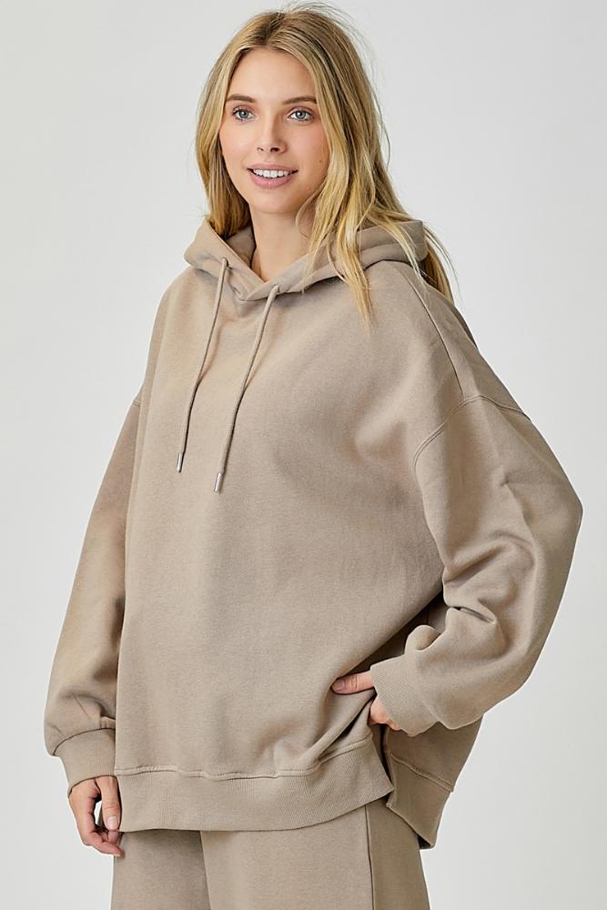 Chill Days Soft Knit Oversized Hoodie