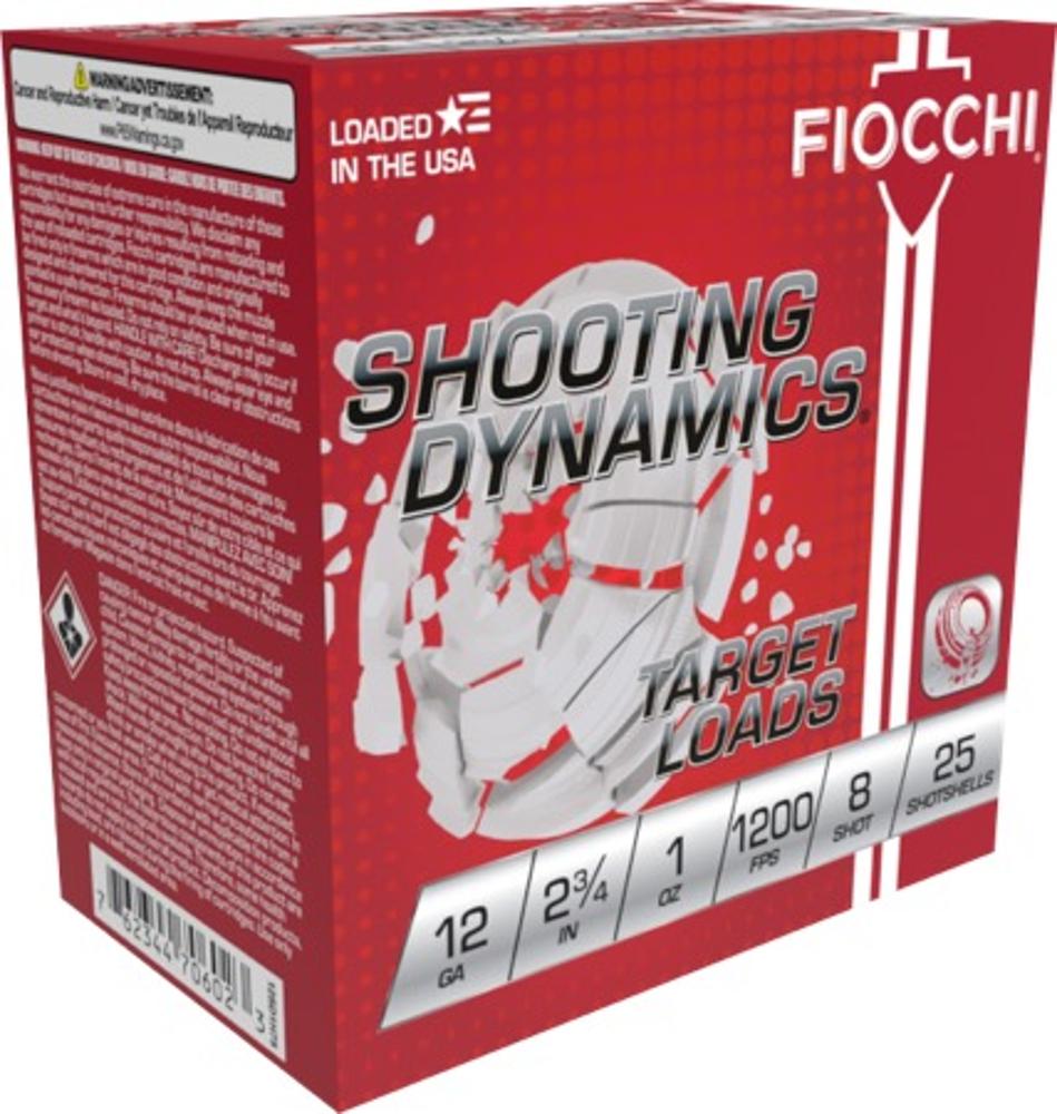 Fiocchi Shooting Dynamics 12ga #8 (Item #12SD1H8)