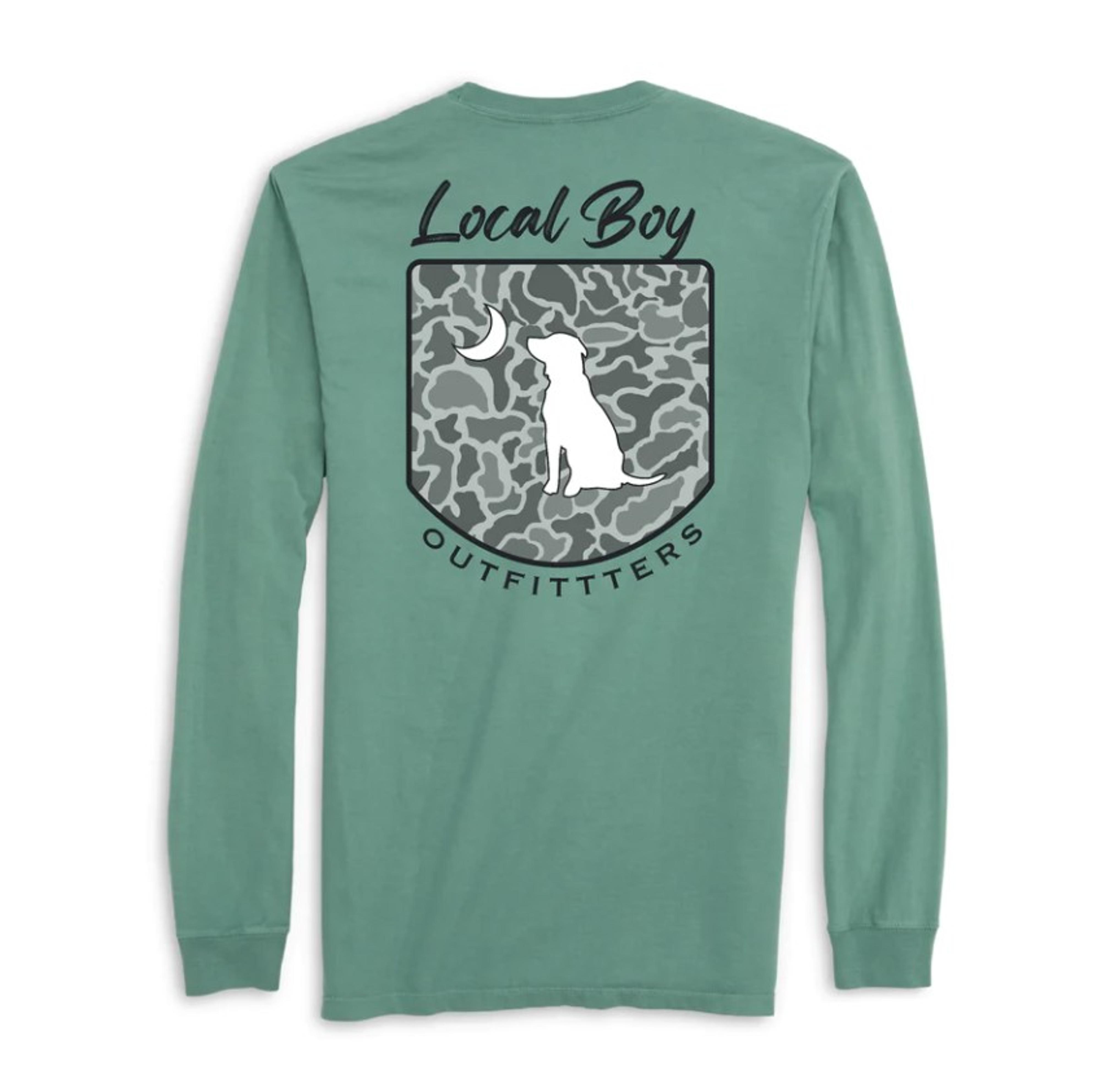  Localflage Crest Ls T- Shirt