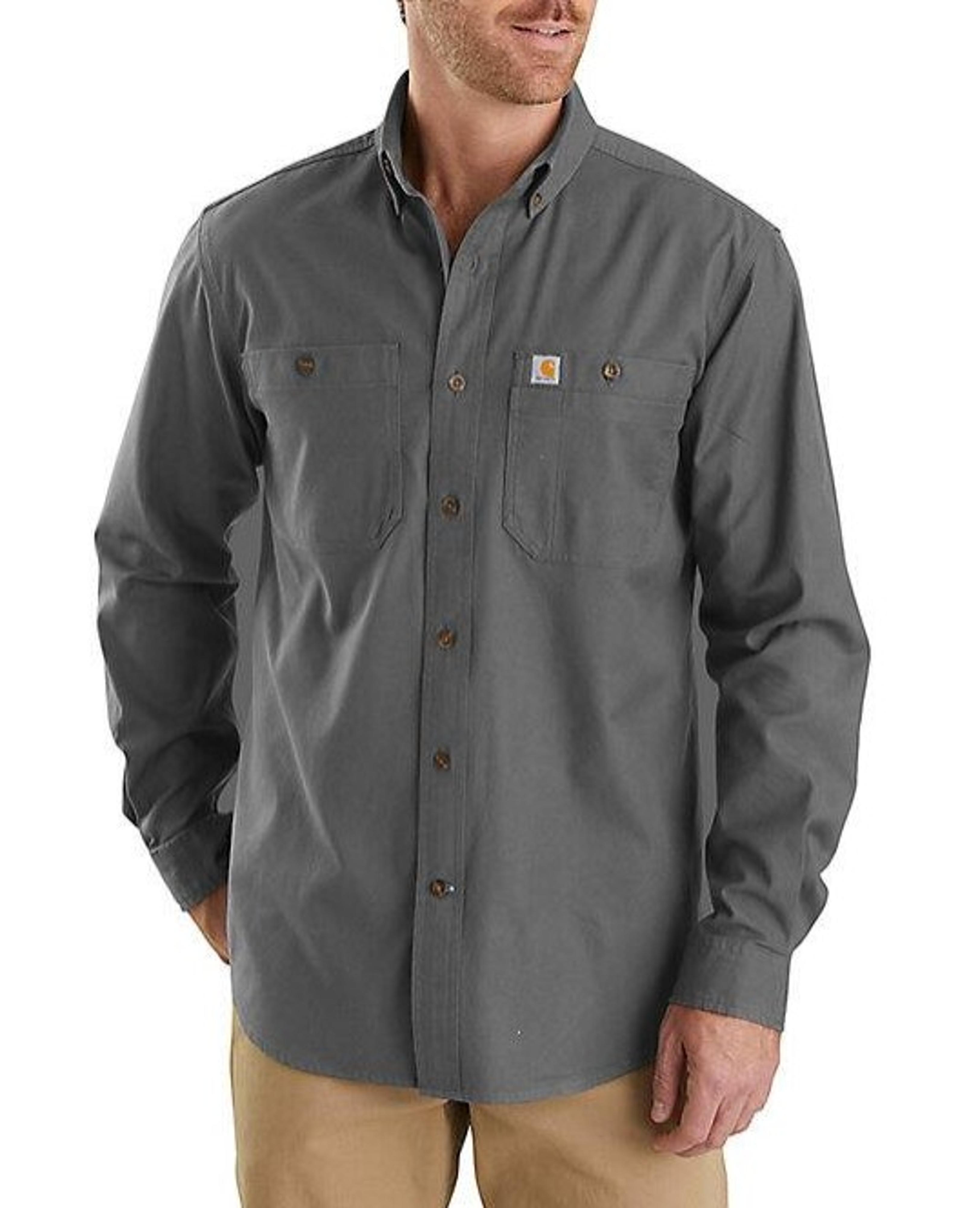  Rigby Rugged Flex Relaxed Fit Canvas Ls Shirt