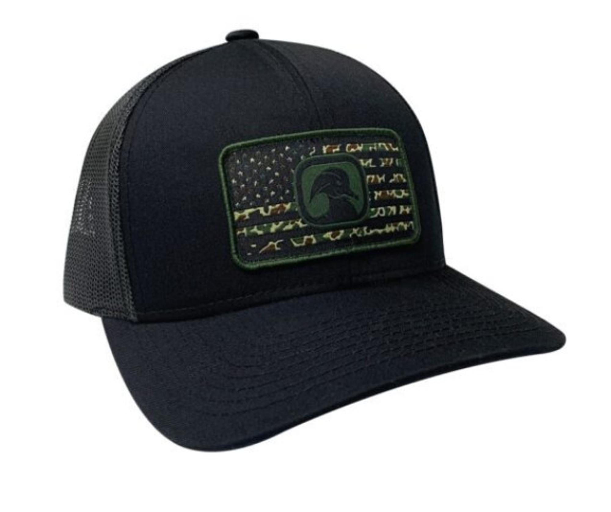 Ameri- Camo Patch Trucker Hat