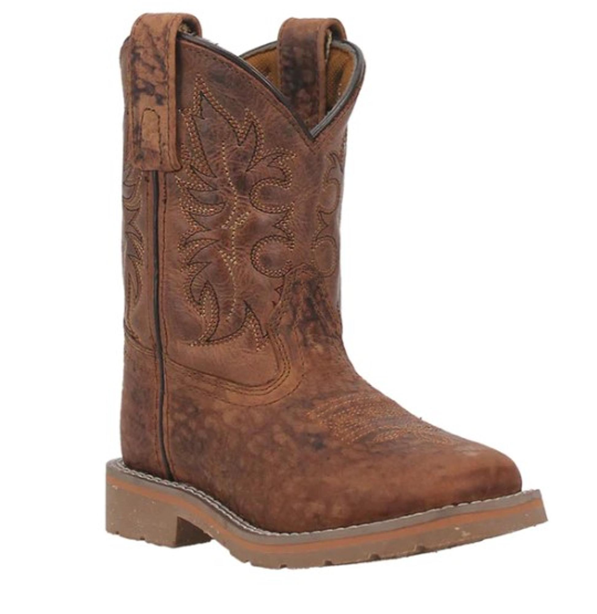 Durant Jr.Square Toe Western Boots