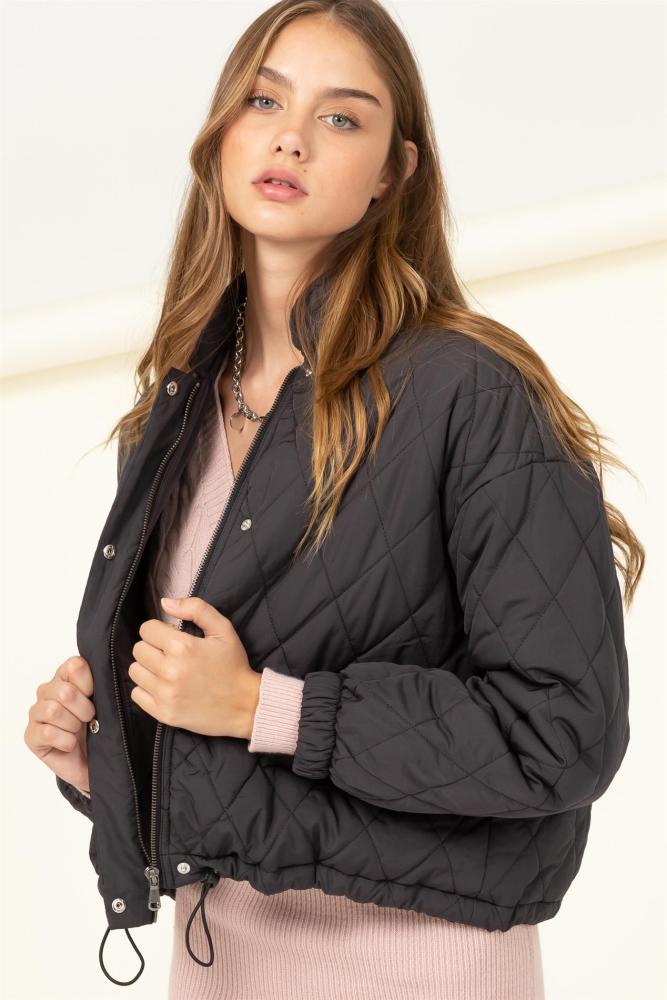 Always A Good Time Quilted Jacket (Item #DZ22G559)