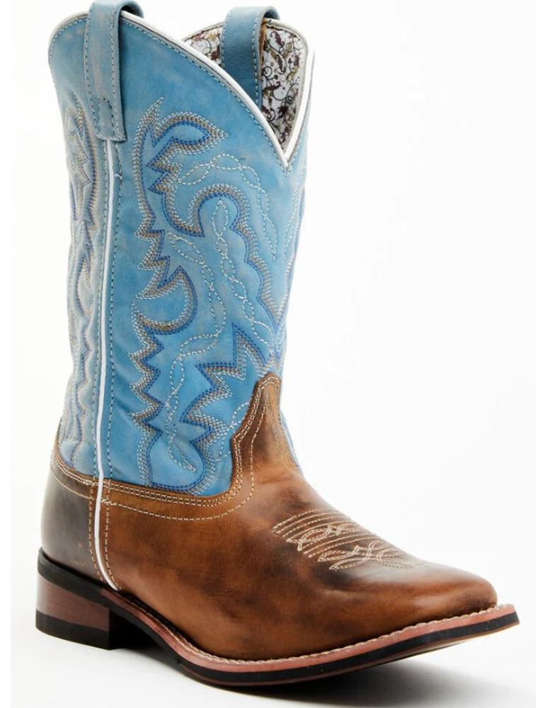 Darla Burnished Leather Western Boots (Item #5895)