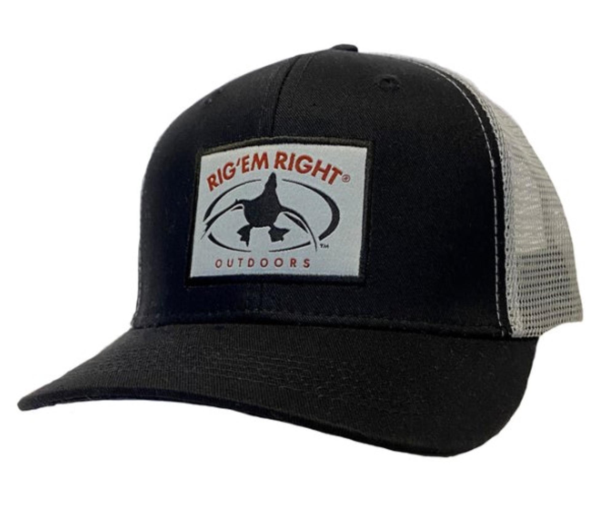 Black Front Trucker Hat