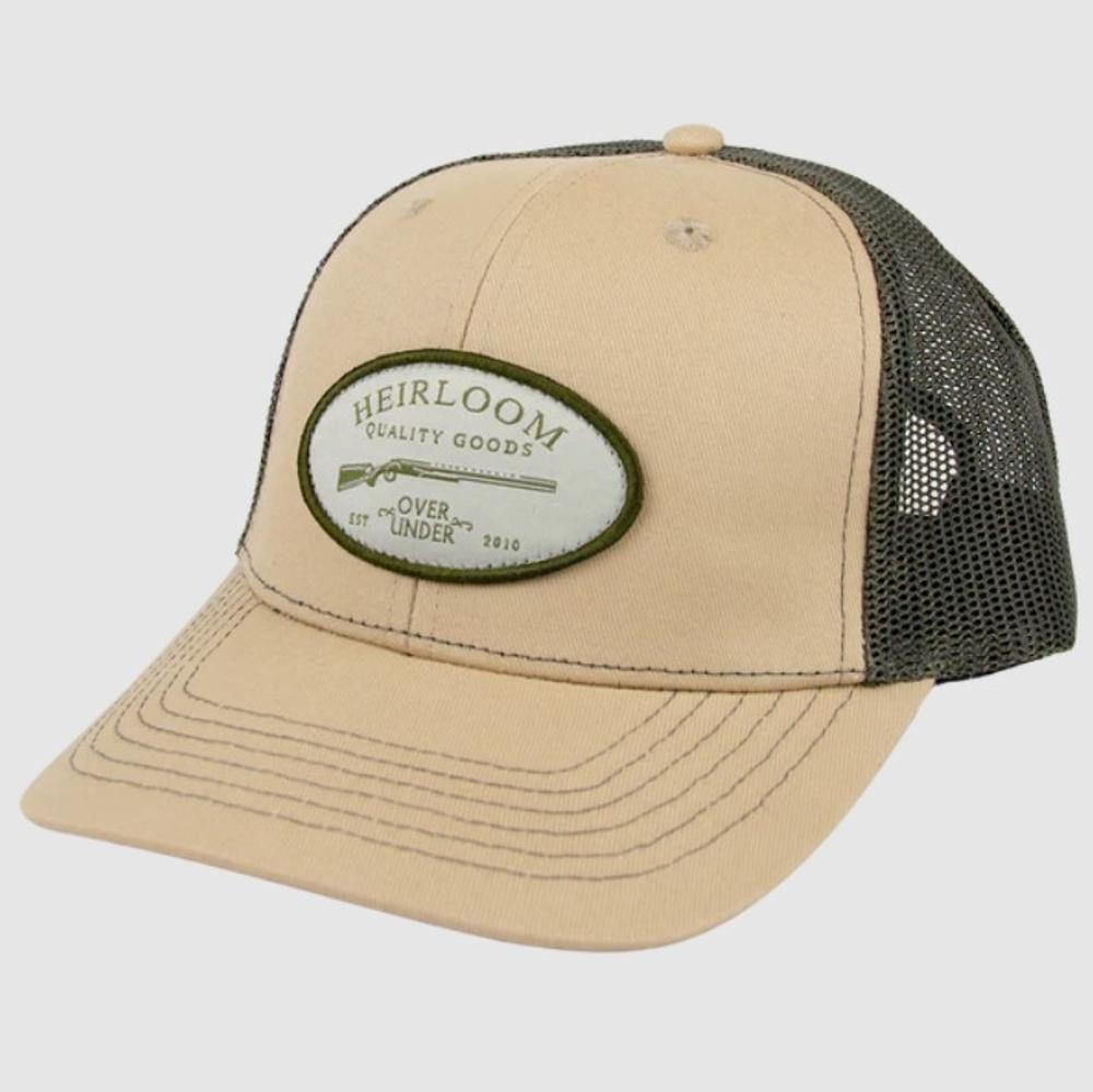 Heirloom Trucker Hat: KHAKI