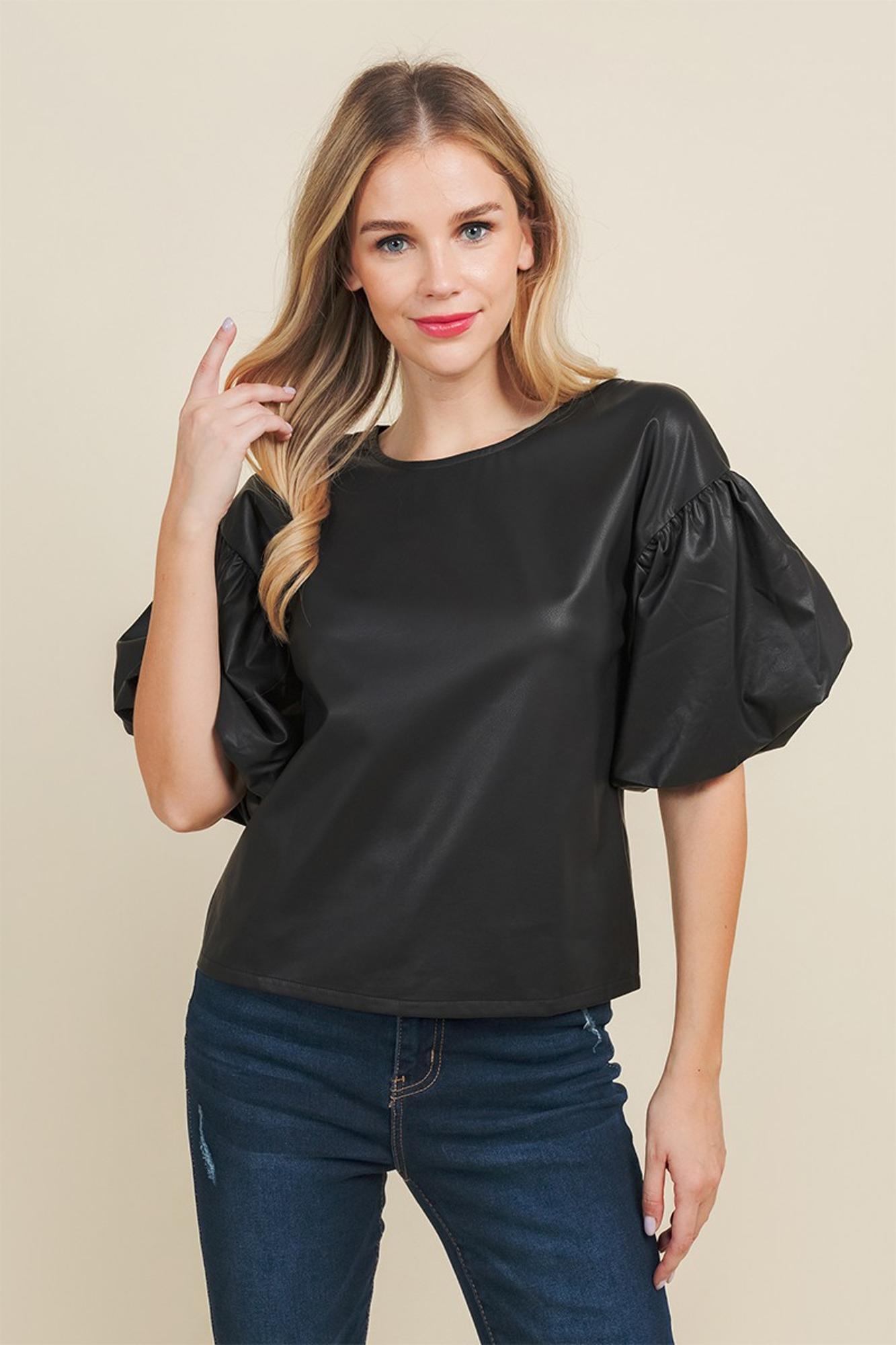 You ` Re The One Leather Top
