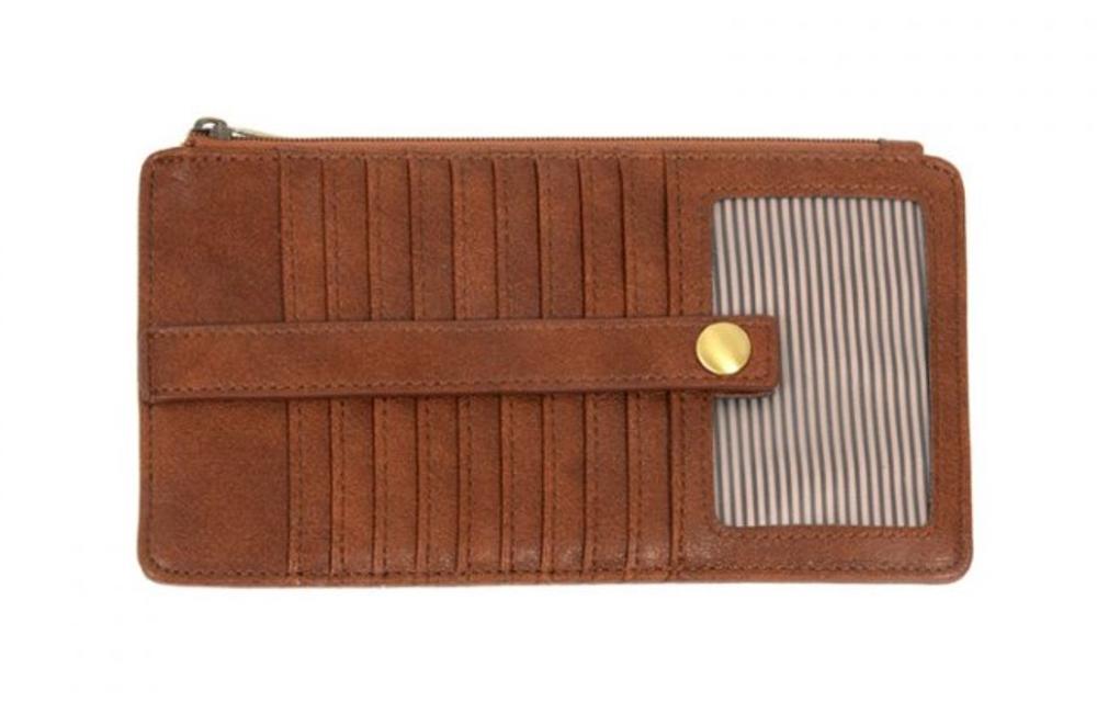 New Kara Mini Wallet: SADDLE
