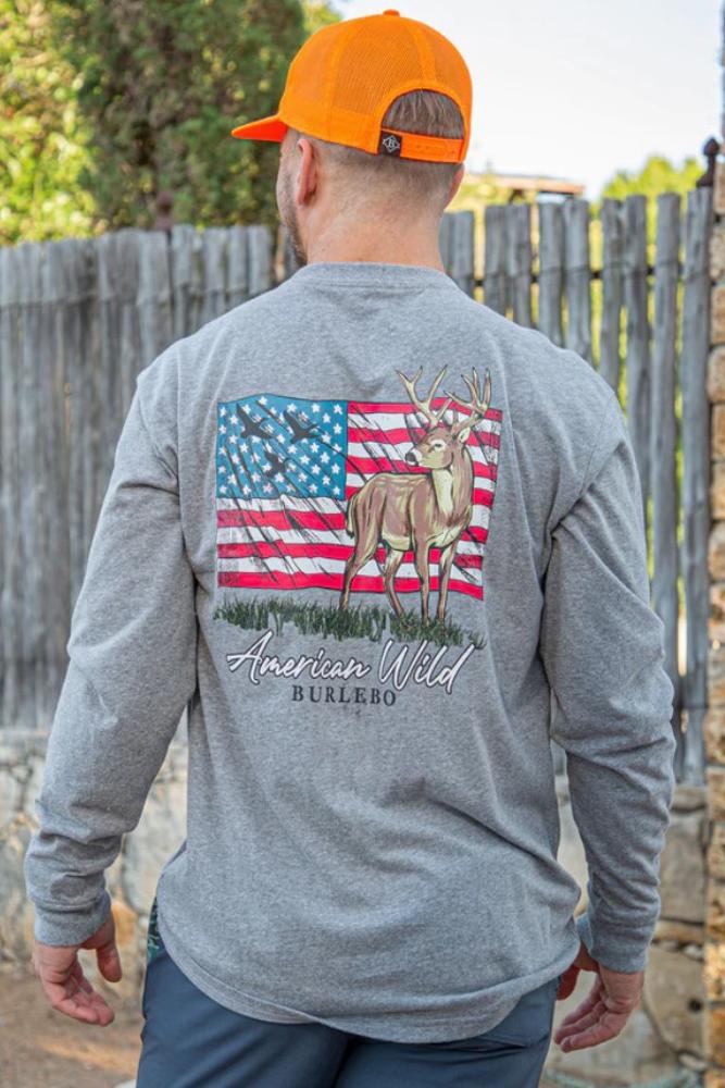 American Wild Long Sleeve Tshirt